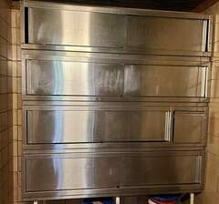 Edelstahlschrank
