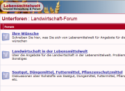 Landwirtschaft Forum