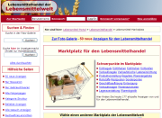 Marktplatz f&uuml;r den Lebensmittelhandel