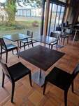 bild_Esstische von Go-in mit Edelstahlfu und 15 Holzsthle d