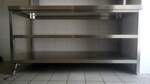 bild_Arbeitstisch aus Edelstahl 1,6m