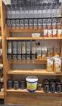 bild_Komplettes Unverpackt-Regal aus Holz mit 18 Bins + 2 Scoop-B
