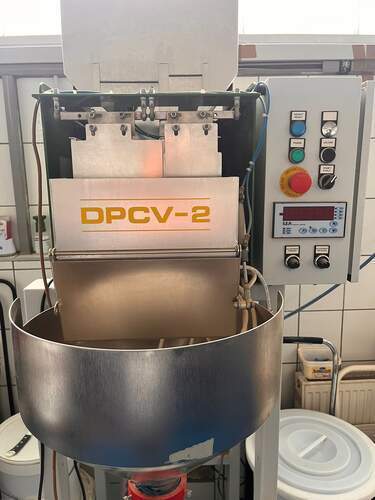 Abfüllmaschine vertikal, Vibrationswaage DPCV mit Wägeelektr Abfüllmaschine