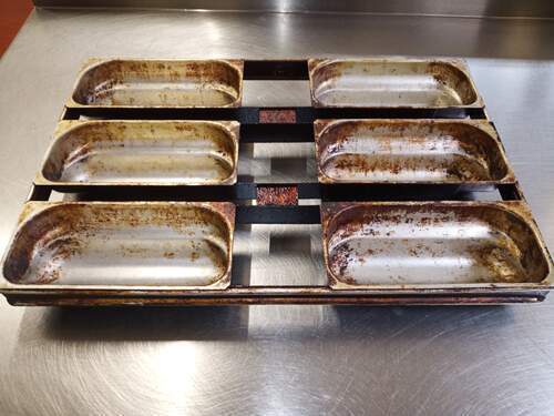 Stollenformenverband 6-tlg. 500g 58x39cm mit Deckel Hauptbild zu Backform