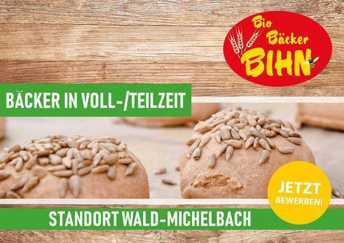 Bäcker m - w - d Vollzeit oder Teilzeit Hauptbild zu Bäcker
