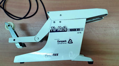 Beutelverschließmaschine Genpack Tie-Matic Twister Mark XV Wide-Jaw EXTW Beutelverschliessmaschine