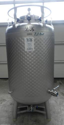 Drucktank Edelstahl Eurolux S 1125 Ltr. 7 bar Edelstahltank