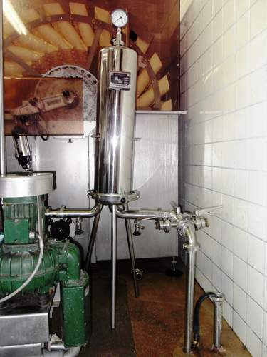 Kerzenfiltergehäuse Sartorius für 5 Kerzen Filter