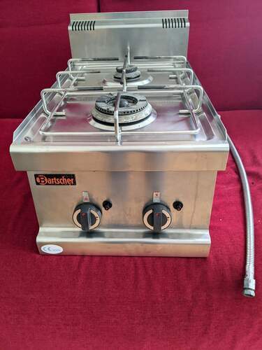 Gasherd 2 brenner bartscher 5.5 kw als Gebrauchtware kaufen Gasherd