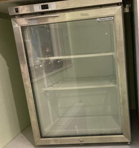 Tiefkühlschrank mit Glastüren Bild für Gefrierschrank
