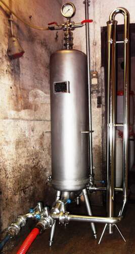 Sartorius Kerzenfiltergehäuse für 9 Filterkerzen Kerzenfilter