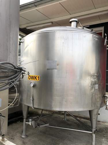 Rühr-Kochkessel GOAVEC 6000 Liter Kochkessel