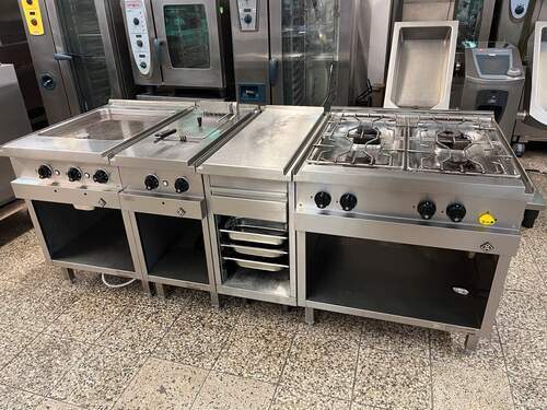 Kochzeile MKN Optima 850 als Gebrauchtware kaufen Kochstrecke