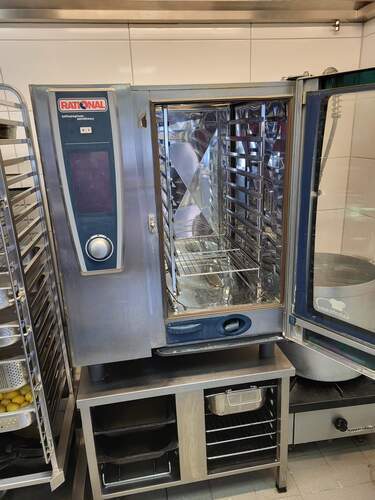 Gas-Kombidämpfer Rational als Gebrauchtware kaufen Kombidämpfer