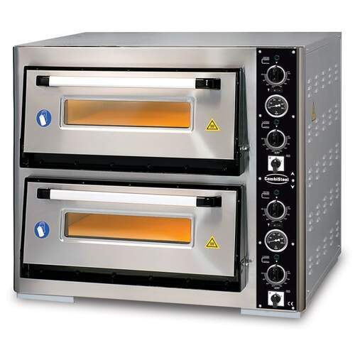 Elektro-Pizzaofen Doppelt 2 X 6 als Neuware kaufen Pizzaofen
