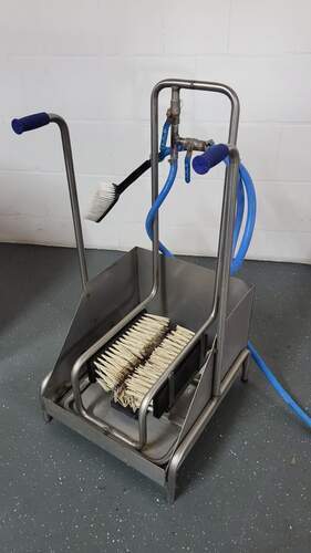 Stiefelwaschanlage