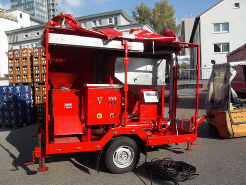 Traubenannahmestation mobil Traubenannahmestation