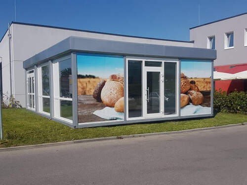 Backwaren-Verkaufscontainer 3er Anlage Hauptbild zu Verkaufscontainer