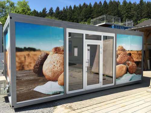 Backwaren-Verkaufscontainer 7m Hauptbild zu Verkaufscontainer