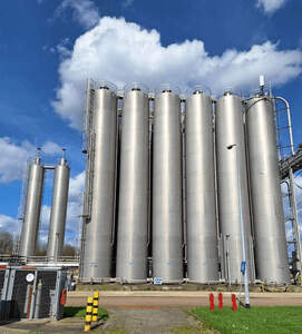Silos aus Aluminium (24 Stck)