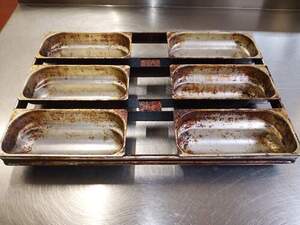 Stollenformenverband 6-tlg. 500g 58x39cm mit Deckel
