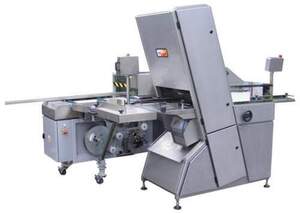 Brotschneidemaschine REX und Packstation
