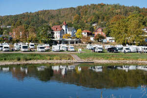 Camping und Gastronomie, Leitbetrieb in exponierter Lage