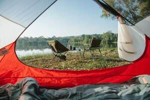 Top-Angebot  groer Campingplatz mit Wald, direkter Seelage