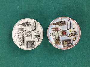 dekorative Motiv-Teller