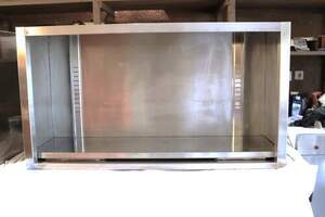 Edelstahl-Wandh�ngeschrank von HAKA, b=110 cm