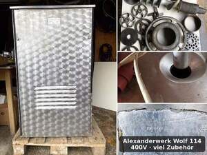 Fleischwolf Alexanderwerk 114 Standwolf 400V Metzgerei