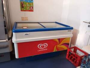 Eistruhe Langnese