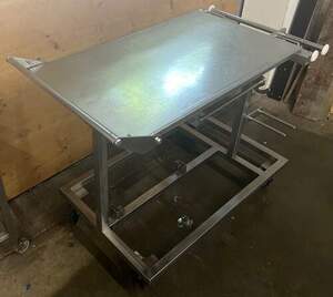 Gertewagen, Werkzeugwagen fr Schneidemaschine GEBA GPS 200