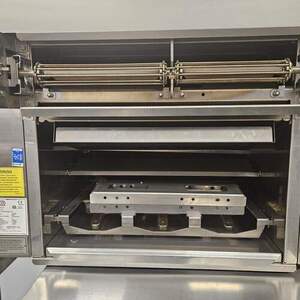 NIECO Burger-Durchlaufgrill MV 63 - 2G inkl. Unterbau u.K�hlti