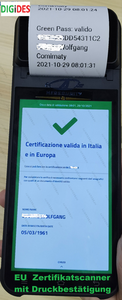 Hand Scanner- QR Code - WIFI - SIM Karte - Drucker alle Apps