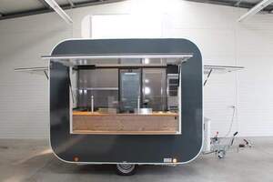 Foodtrailer Verkaufsanh�nger Vollausstattung Imbissanh�nger