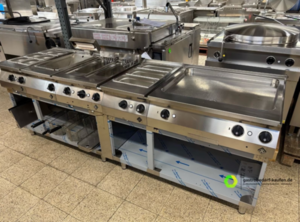 MKN Counter SL Kochzeile Fritteuse Bain Marie Griddleplatte