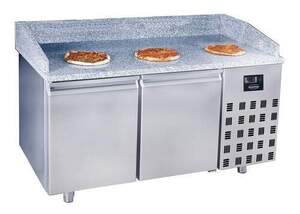 Pizzatisch mit 2 Tren