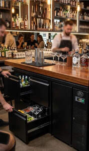 Gastro K�hlttresen |BBC 340 | 537L | 4 Schublad