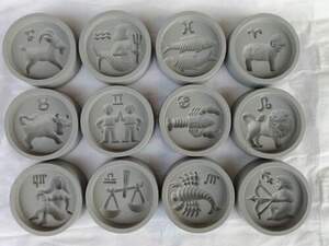 Marzipanform, Ruth Formen, 12 Sternzeichen komplett