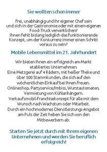 Mobile Metzgerei in Metropolregion N-F-ER zu verkaufen.