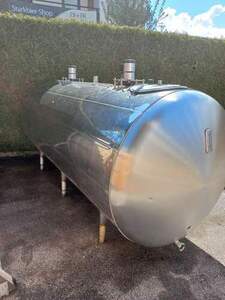 Alu-Milchtank 3000 ltr. mit 2 Rhrwerken