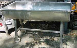 Muldenwanne Edelstahl