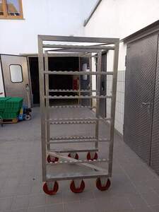 Rauchwagen Edelstahl (2 Stck)