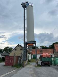 GFK-Siloanlage f�r Sch�ttg�ter � 110 m� mit Verladung