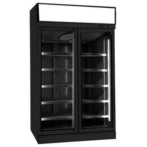 Tiefk�hlschrank mit 2 Glast�ren INS-1000F BL