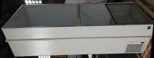 Tiefk�hltruhe mit Glasschiebedeckel Framec