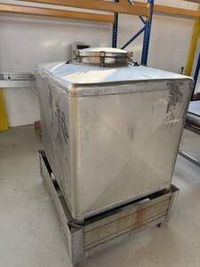 Transporttank Edelstahl 1000 L