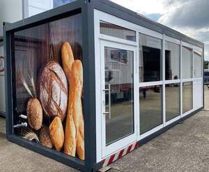 Backwaren-Verkaufscontainer