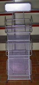 Zeitschriften-Verkaufsregal